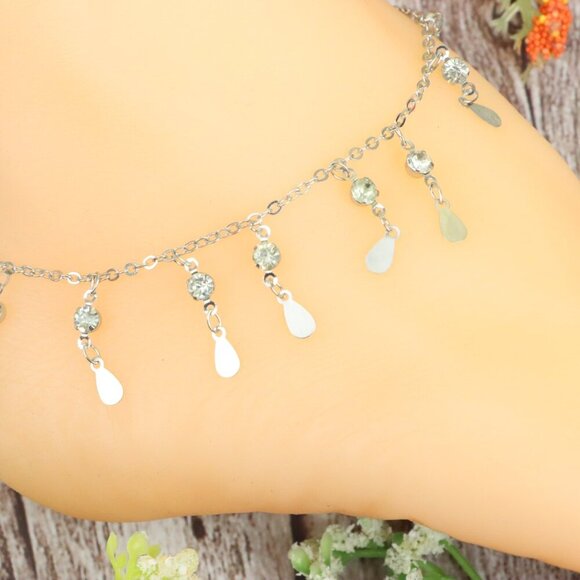 Dainty Anklet for Women – Elegant Everyday Jewelry & Perfect Gift | MLCRC1889 - Picture 7 of 10